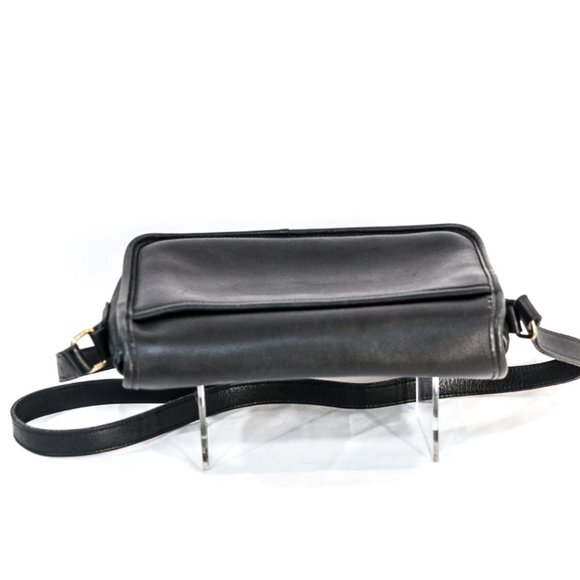 Vintage Coach Black Compartment Bag - Picture 3 of 10